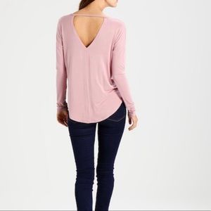 NWOT Pink Gap Long Sleeve